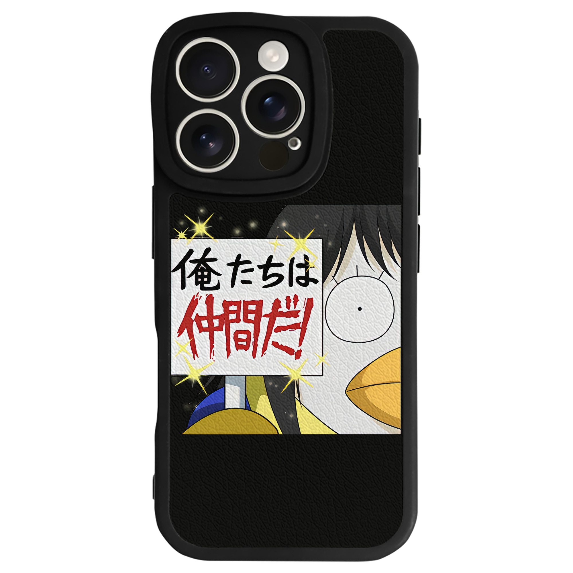 （画像用） ぎんたま 坂田銀時（さかたぎんとき） 神楽 志村新八（しむら しんぱち） GINTAMA Sakata Gintoki Kagura Shimura Shinpachi 【iPhone 16シリーズ対応】シリコンスマホケース（レザー調） 材質：シリコン
